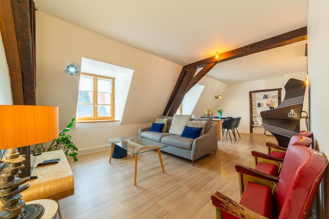Happy Loft - Centre Historique + Parking Prive Lejlighed Blois Eksteriør billede